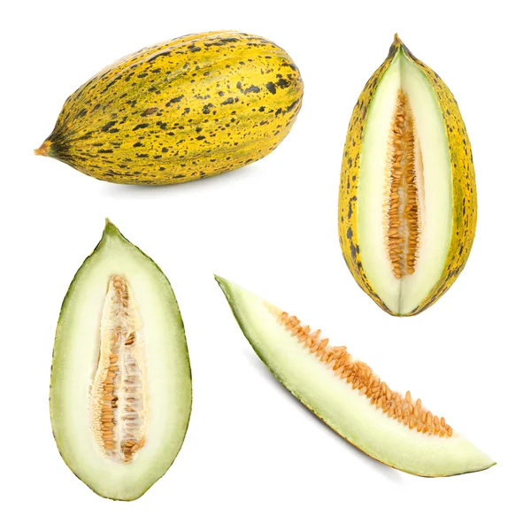 Orlik melon nacięcie w 4 różnych kształtów — Zdjęcie stockowe