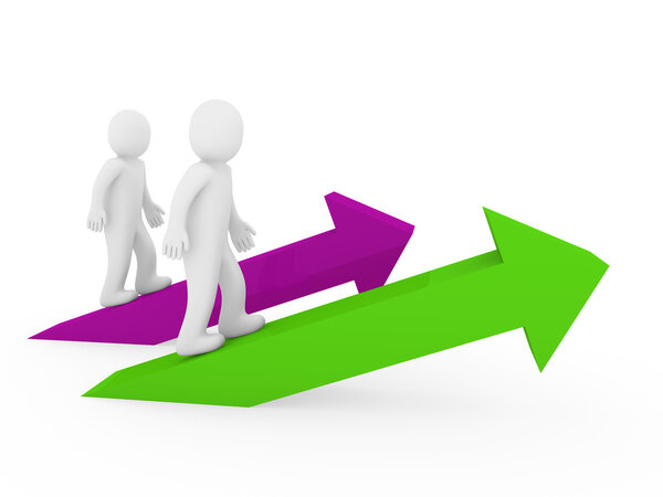 3d мужчин стрелка фиолетовый зеленый
