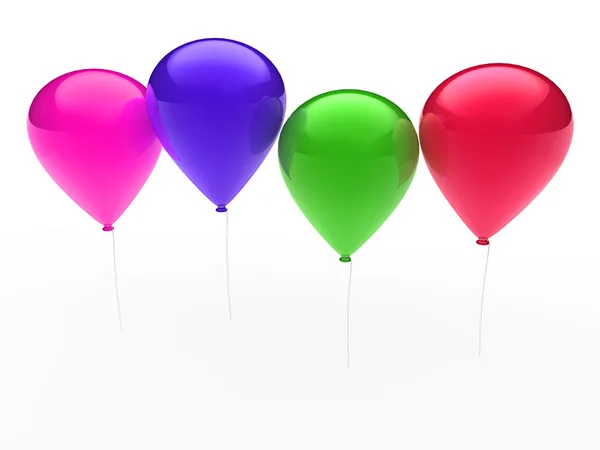 3d ballon colorful — Stock Photo, Image
