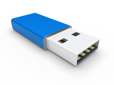 3D usb stick mavi