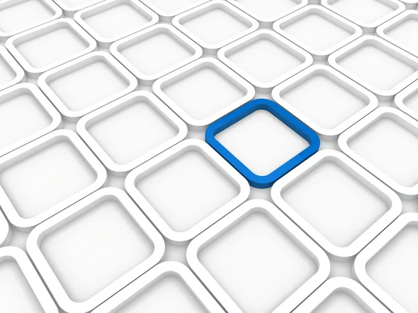 3d cubo di area di sfondo — Foto Stock