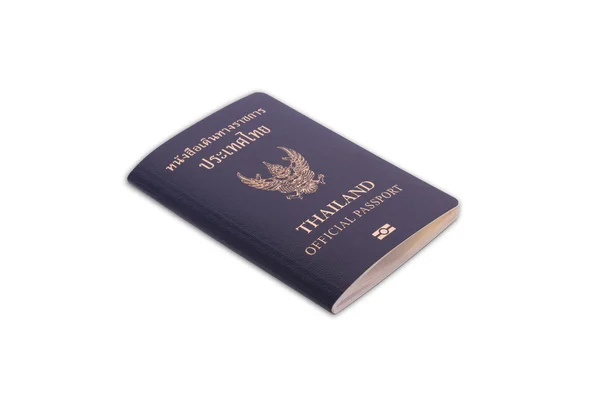 Thaimaa Virallinen passi — kuvapankkivalokuva