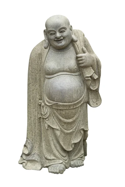 Улыбающийся Будда - китайский бог галантности, веселья и удачи Лицензионные Стоковые Фото