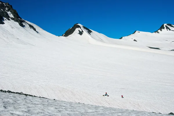 Gletser putih — Stok Foto
