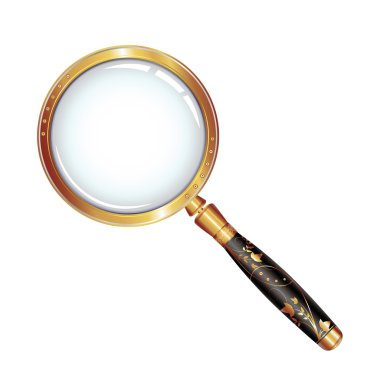 Magnifying glass clipart