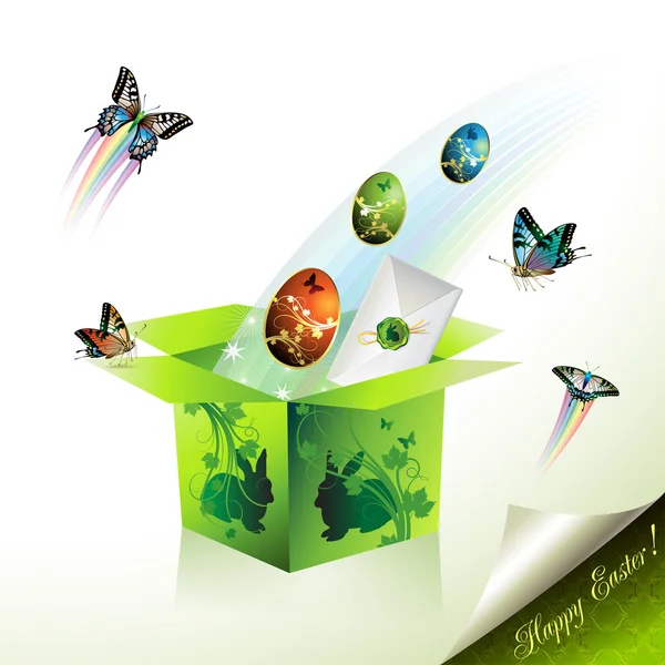 Boîte de Pâques — Image vectorielle