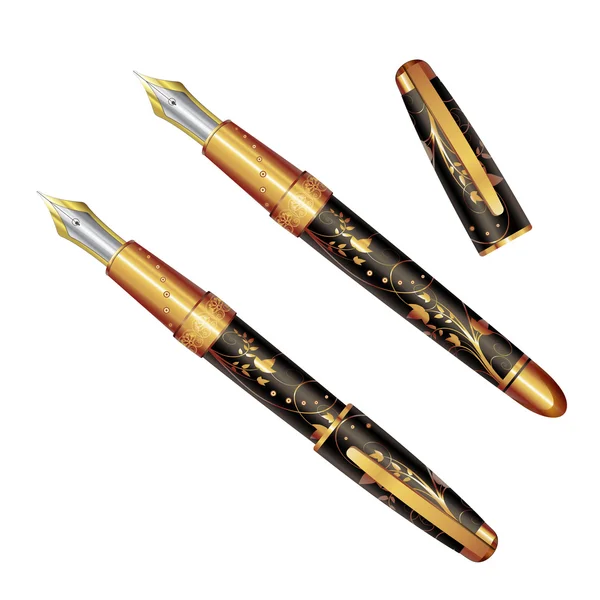 Bolígrafo viejo — Vector de stock