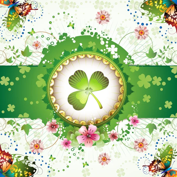St. Patrick 's Day Karte — Stockvektor