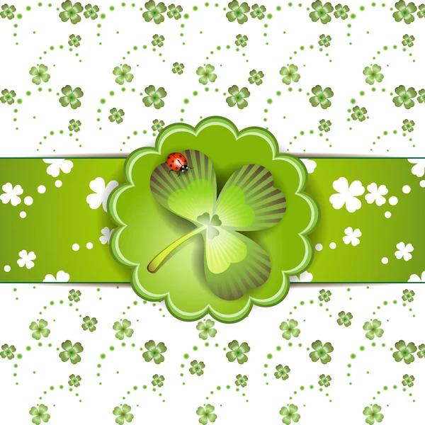 Carte de la Saint-Patrick — Image vectorielle