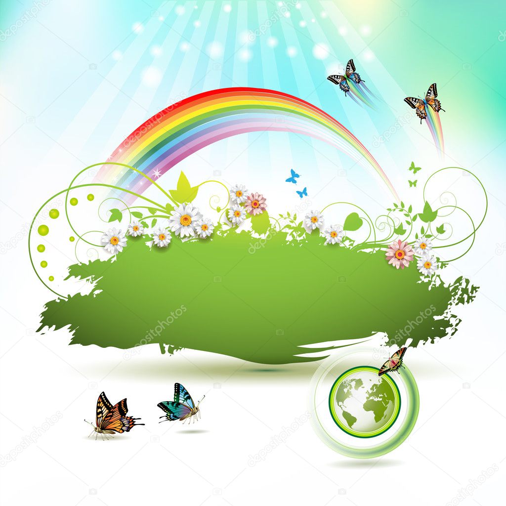 Green Earth background