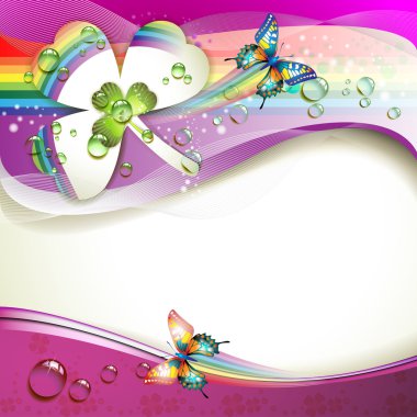 Background with clove clipart