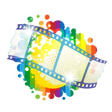 Film frames clipart