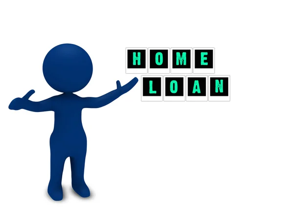 Home loan — Stock Photo, Image