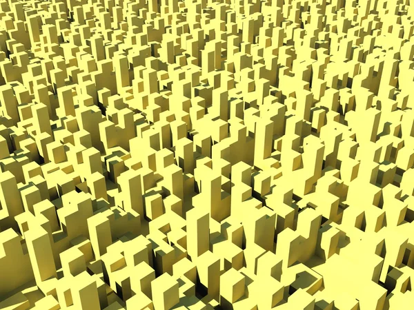 3D будівельні блоки — стокове фото