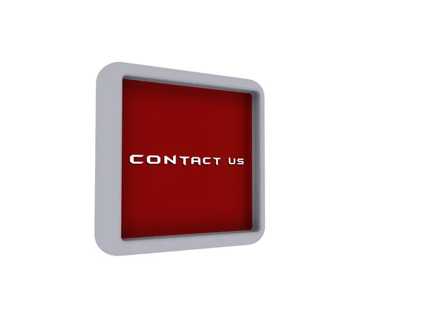 3d contact us — Stock Photo, Image