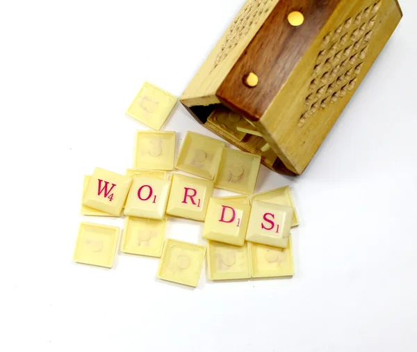Scrabble sözcük — Stok fotoğraf