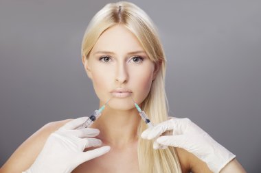 sarışın ve botox enjeksiyonu 2