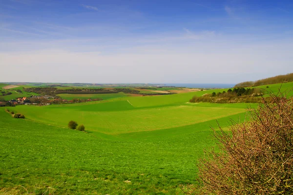 French landscape at the "C — Stock Photo, Image