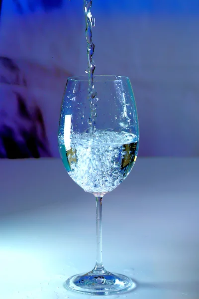 Glass with Cool Water — Stock Photo, Image