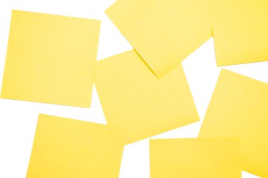 Yellow postit clipart