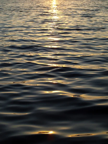 阳光明媚的水 — 图库照片