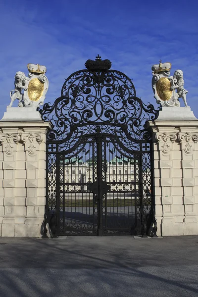 stock image Gate at Belvedere Palace in Vienna Austria