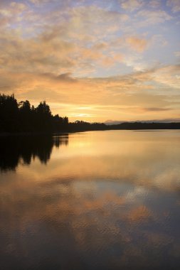 British columbia sunset west Coast