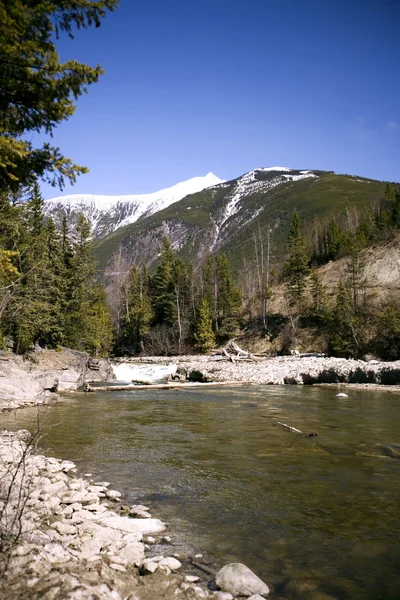 River and Mountains — Stock Photo, Image