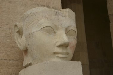 Carving of Queen Hatshepsut clipart