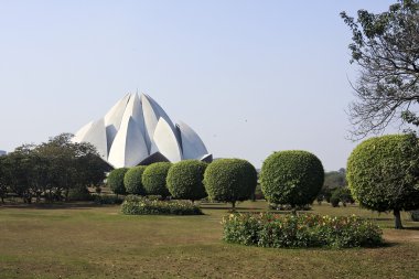 Lotus temple delhi Hindistan