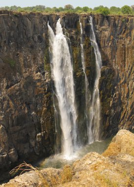 Victoria Falls Zambia clipart