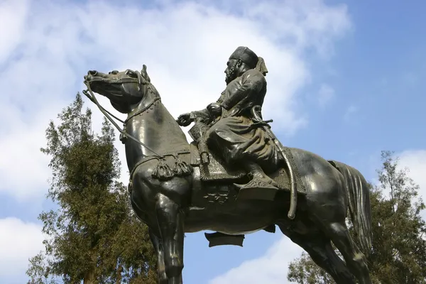 Estátua de Ibrahim Pasha — Fotografia de Stock