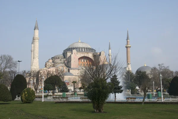 Chrám Hagia Sofia v Istanbulu v Turecku — Stock fotografie