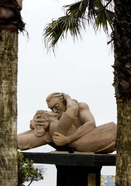 stock image Statue of Love in Lima Peru