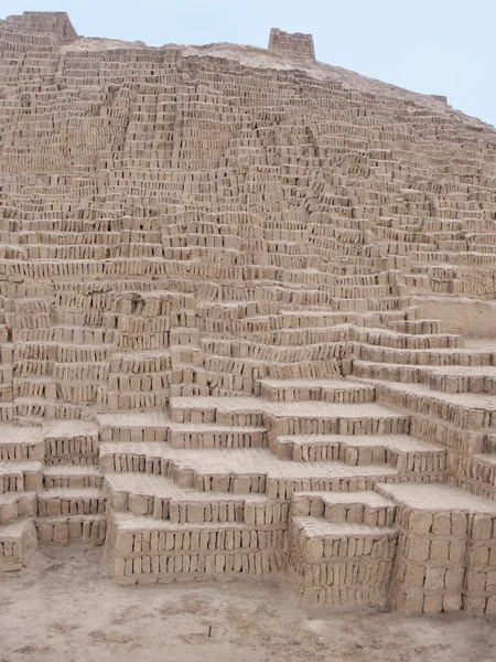 Huaca Pucllana Pyramid in Lima Peru — Stock Photo, Image