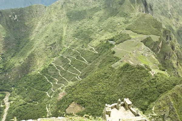 Descripción general de Machu Picchu, Perú — Foto de Stock