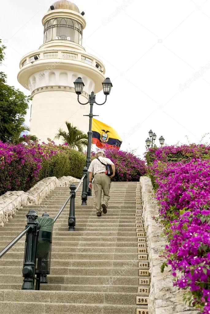 Guayaquils lighthouse park in Ecuador