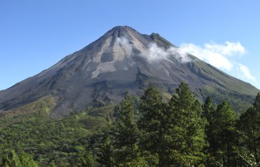 Arenal Volcano in Costa Rica clipart