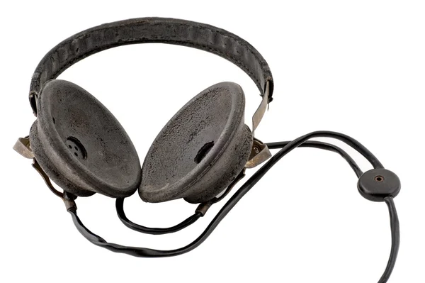 Old headphones — Stock Photo, Image