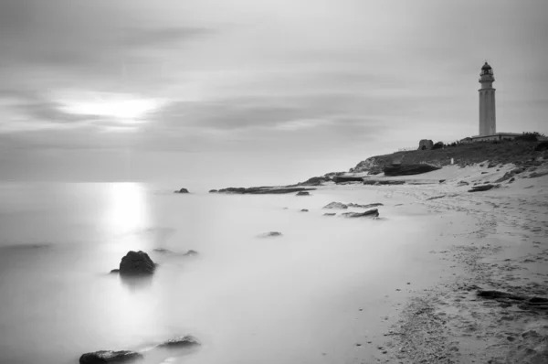 stock image Lightouse Black & White