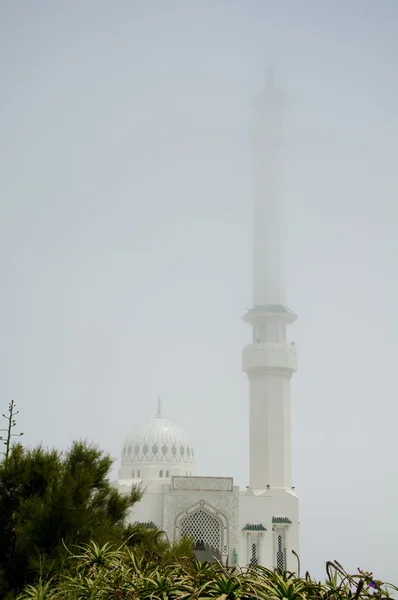 Moskee in de mist — Stockfoto