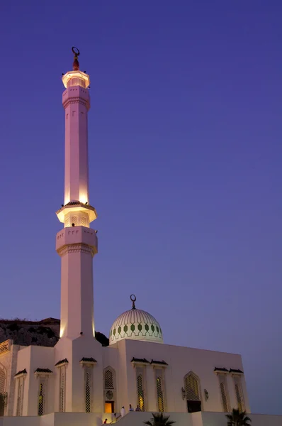 Dämmerung an der Moschee — Stockfoto