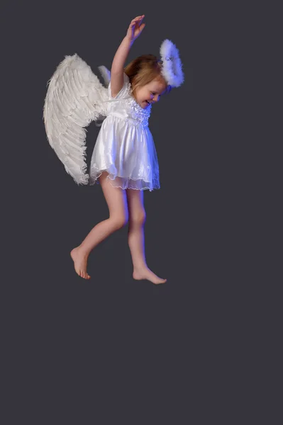 Anioł dziewczyna — Zdjęcie stockowe