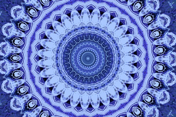 Ornate blue lacy — Stock Photo, Image