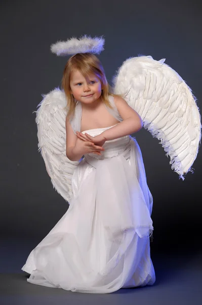 Girl angel Stock Picture