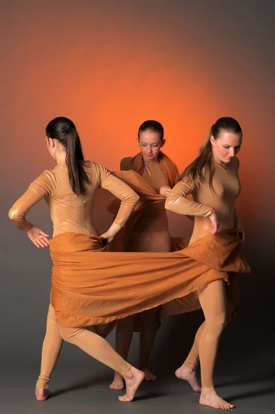Τρεις χορευτές — Φωτογραφία Αρχείου