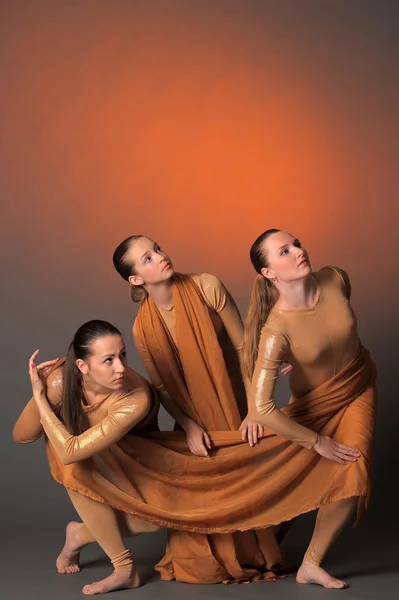 3 댄서 — 스톡 사진