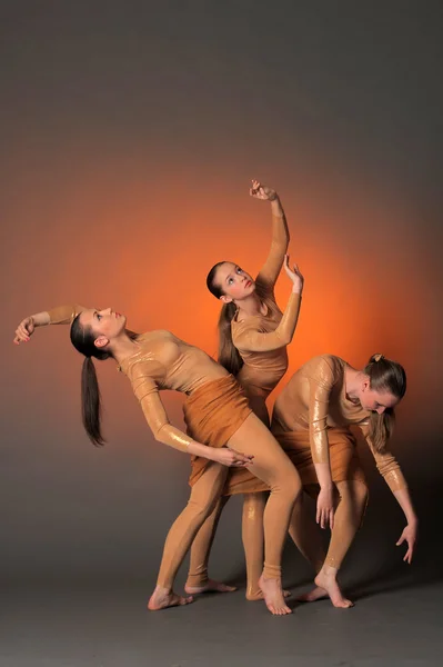 Tre ballerini — Foto Stock