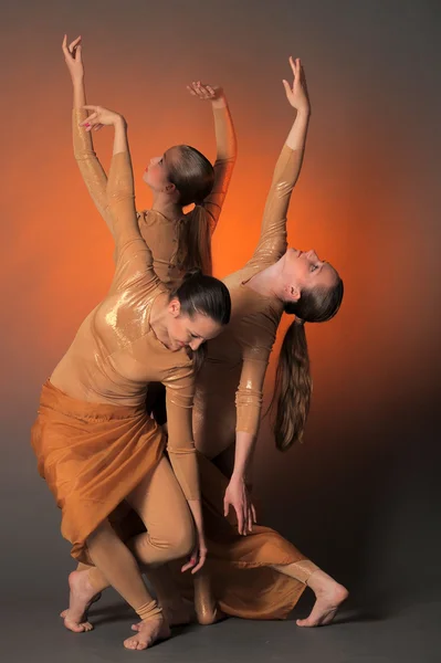Tre ballerini — Foto Stock