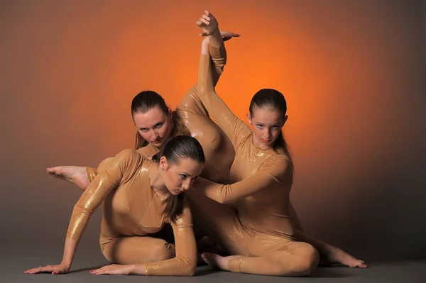 三人の踊り子 — ストック写真